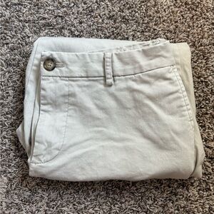 Old Navy- Classic Slim Chino Pants in Light Beige, athletic fit, 34x32